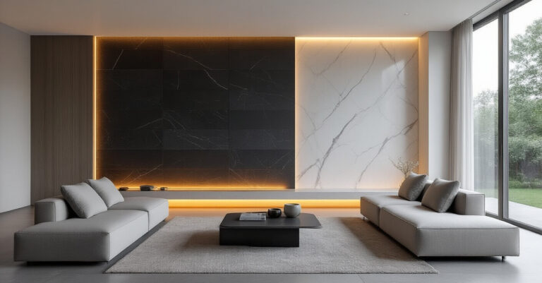 Modern Accent Wall: 25 Stunning Materials Designs