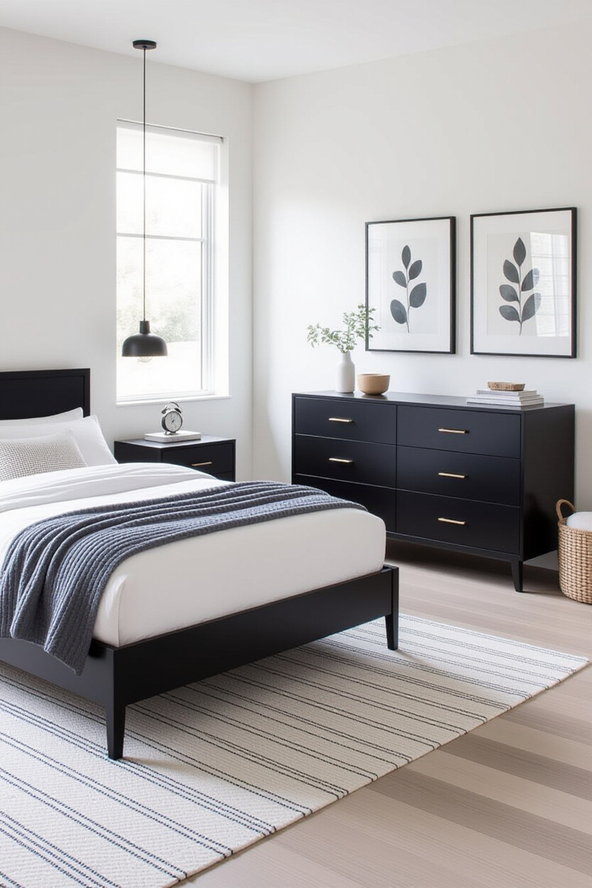 Modern Black Bedroom Furniture: Sleek and Functional