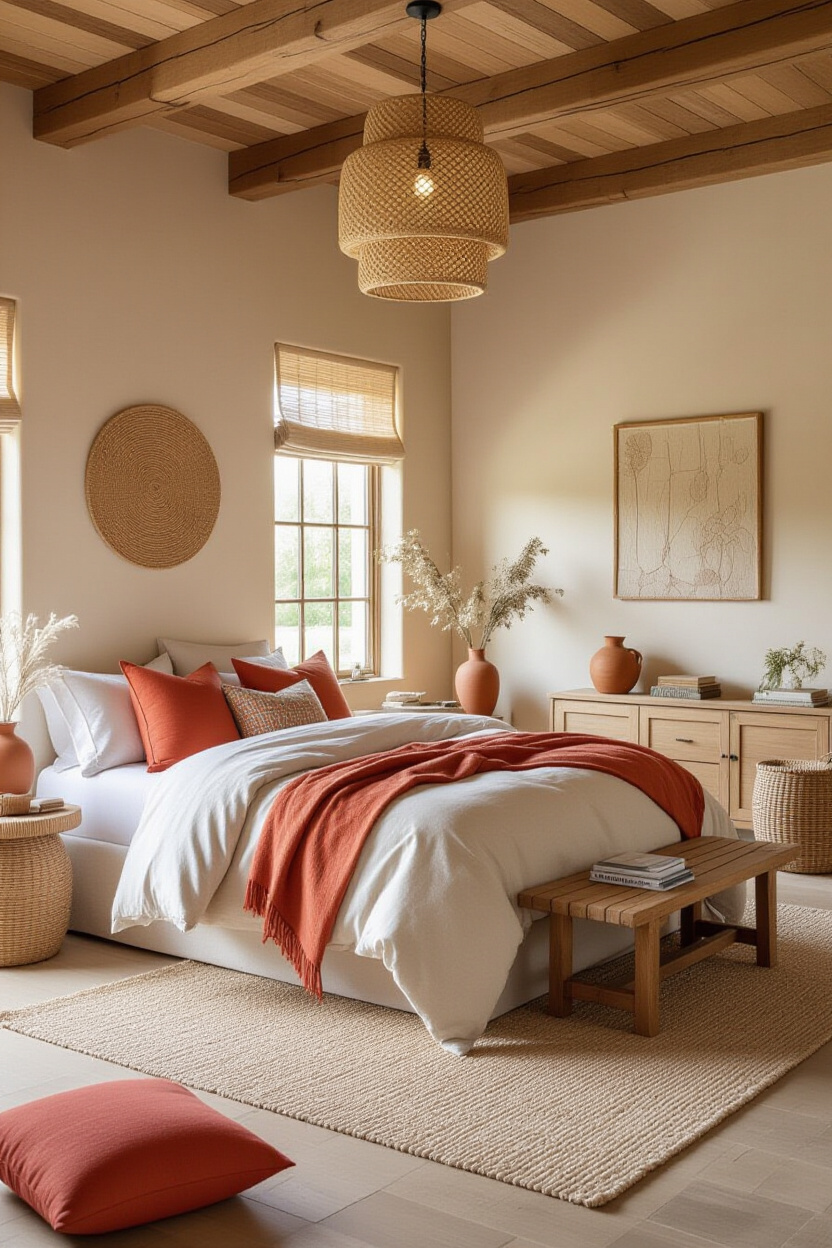 Natural Earthy Bedroom