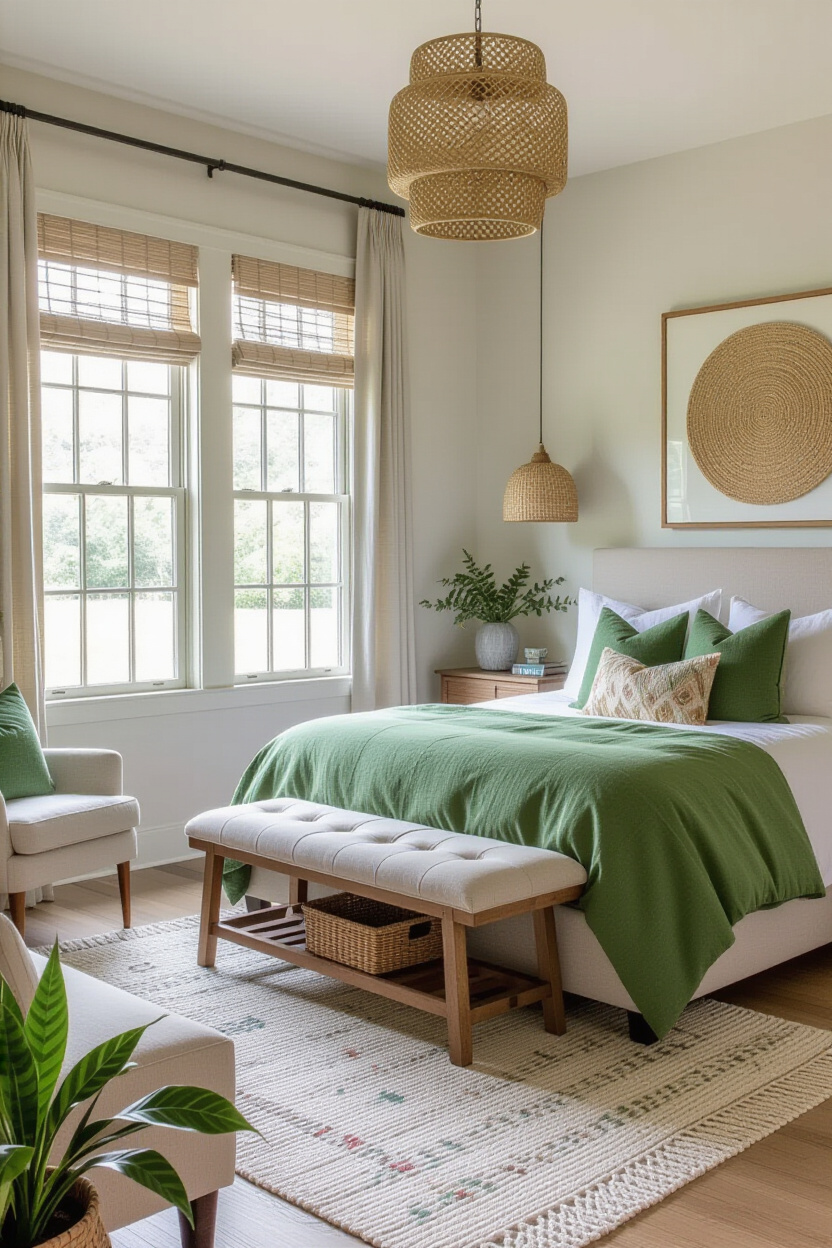 Room Inspiration Bedroom Green