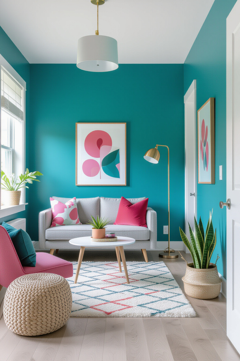 Simple Accent Wall Ideas