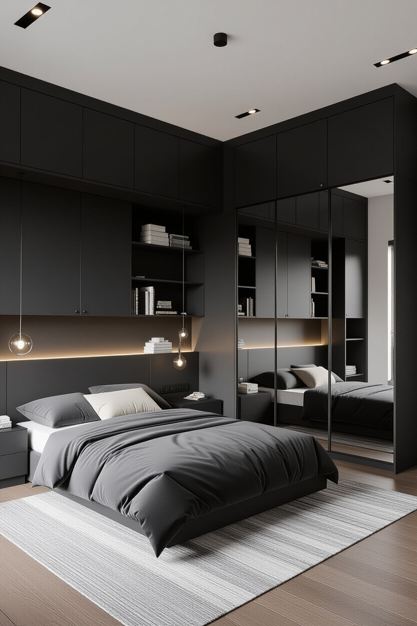 Small Dark Bedroom: Maximizing Space and Style