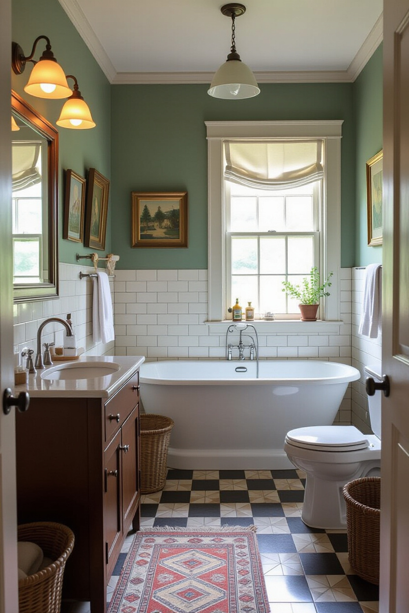 The Indie Bathroom Aesthetic: Unconventional Charm