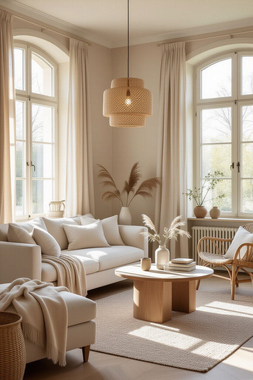 The Light Cozy Living Room: Bright and Inviting