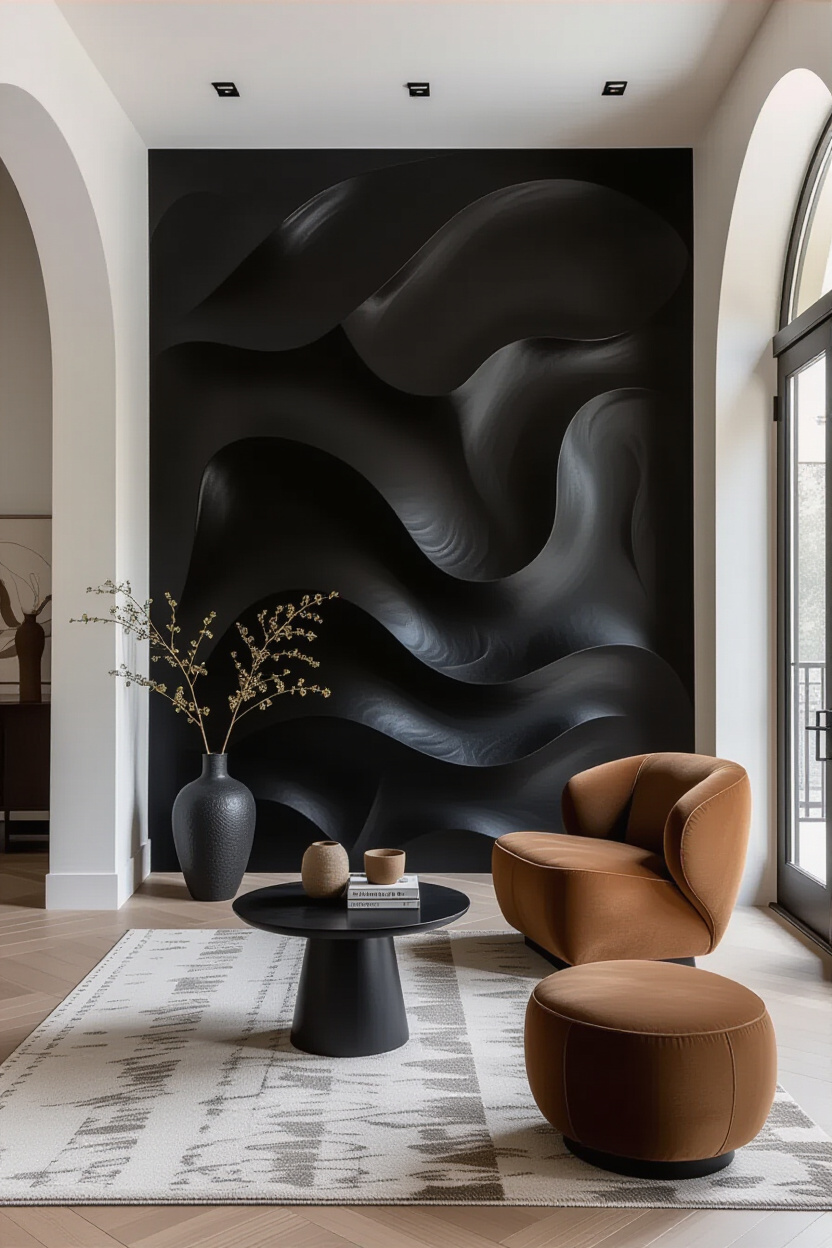 Vogue Black Accent Wall Look