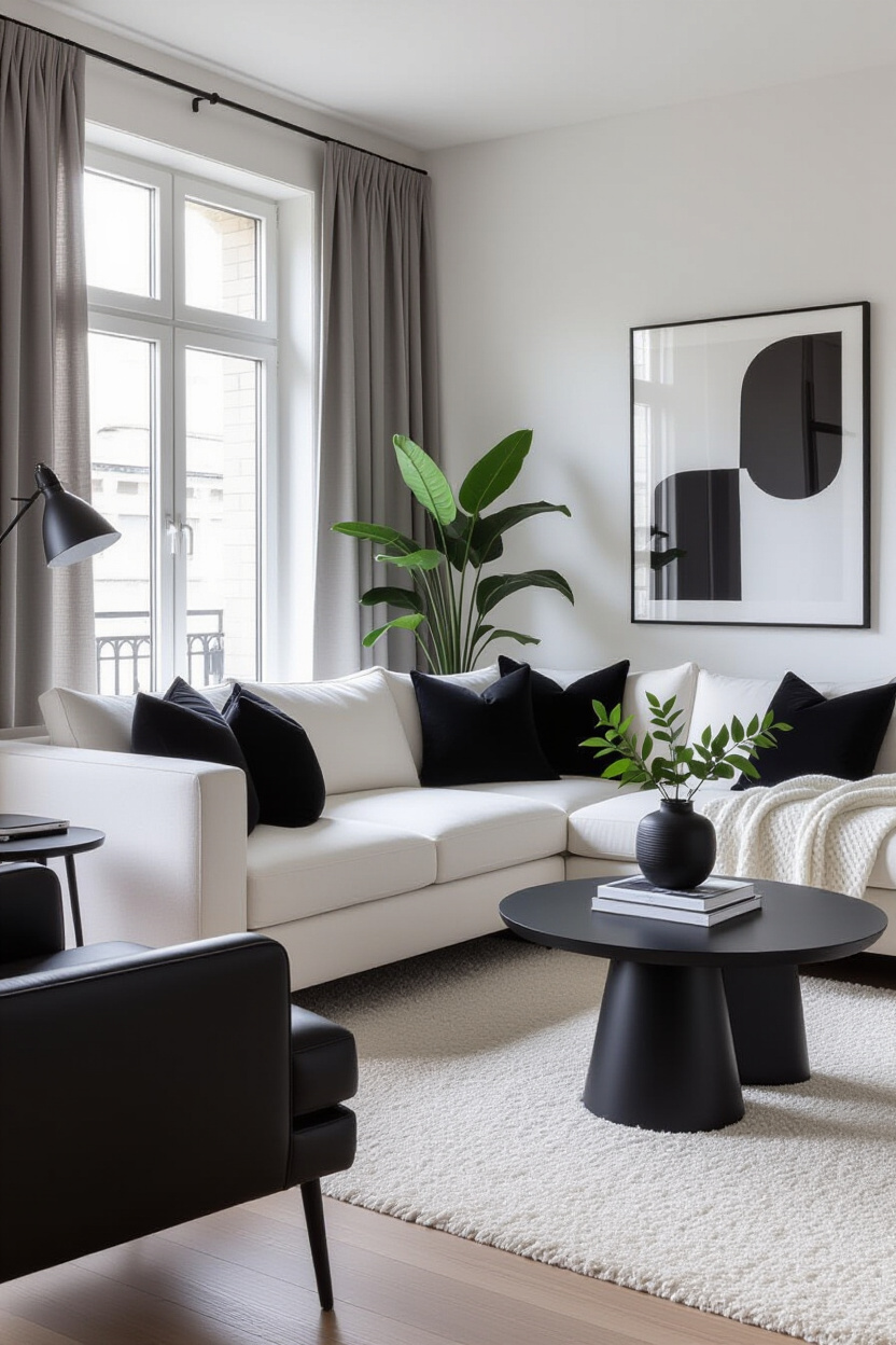 White Couch Living Room Decor: Color Schemes