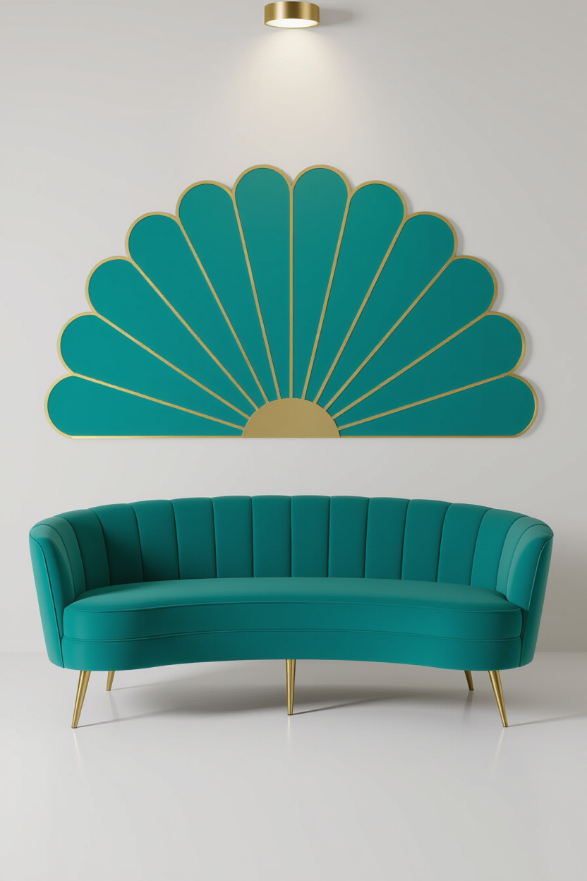 Art Deco Style Sofa: The Classic Living Room Centerpiece