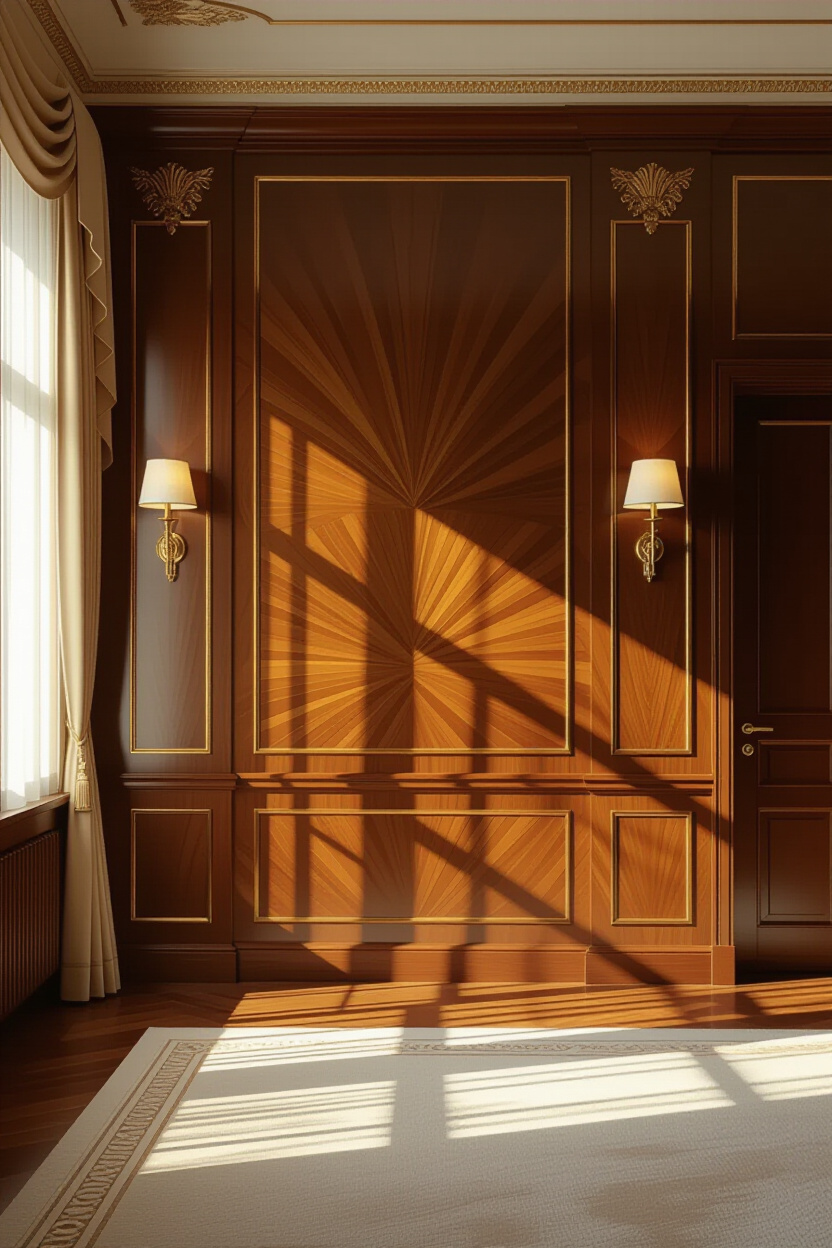 Art Deco Walls: Geometric Masterpieces in Design