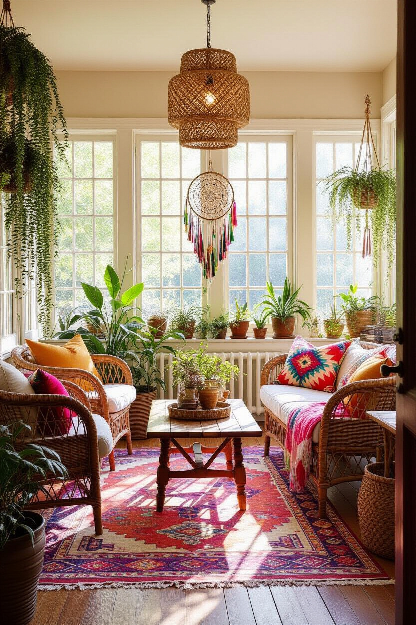 Boho Hippie Home: Embracing a Free-Spirited and Earthy Style