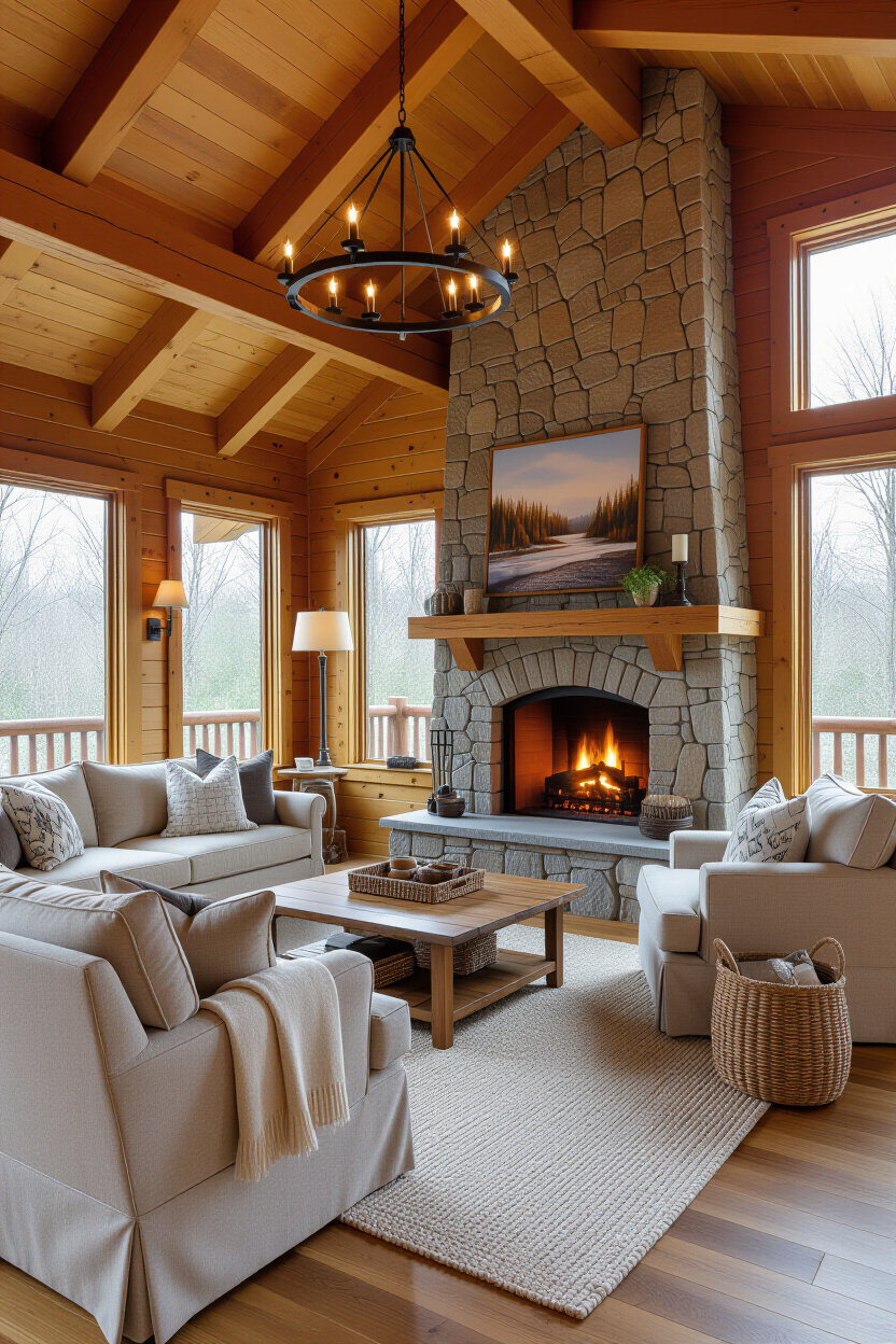 Cabin Homes Interior: Making Your Wooded Retreat Feel Like Home