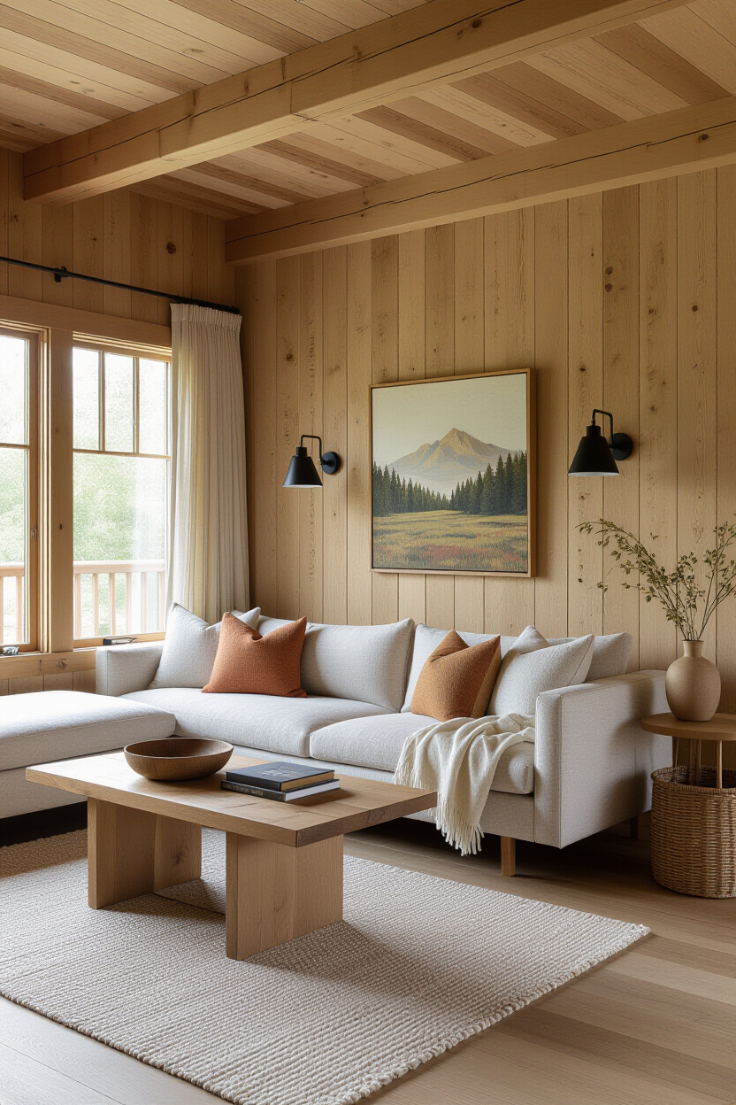 Cabin House Interior: Creating a Harmonious Blend of Elements