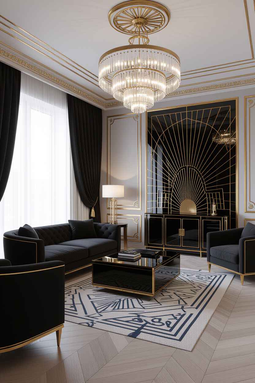 Classic Art Deco Colour Palette for a Timeless Home