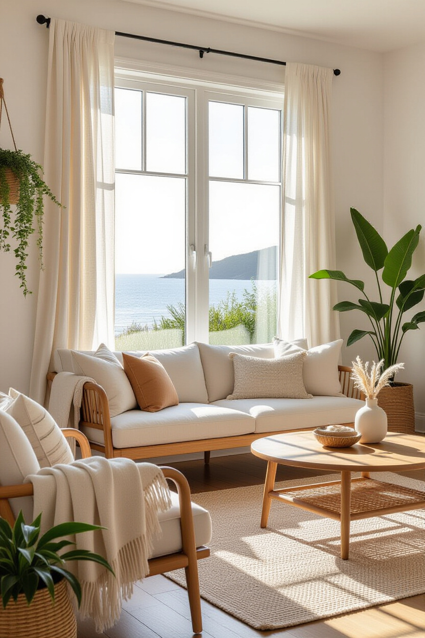 Coastal Boho Interior Design: Sun-Kissed Serenity