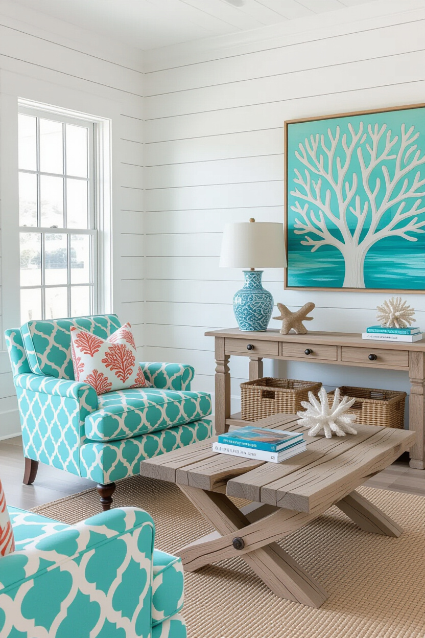 Coastal Eclectic Decor: A Breezy Beachy Home Vibe