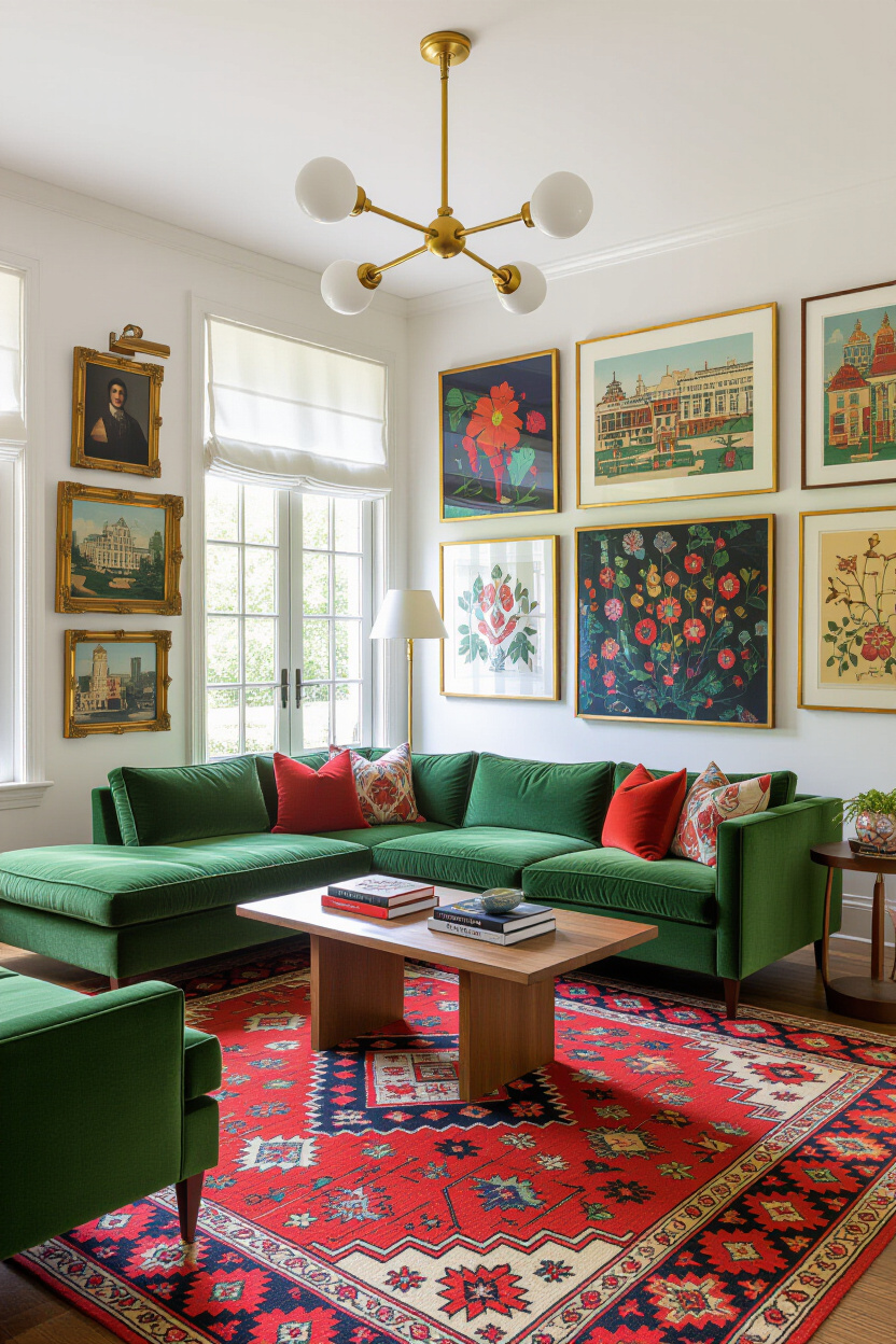 Colorful Eclectic Maximalism for the Bold Personality