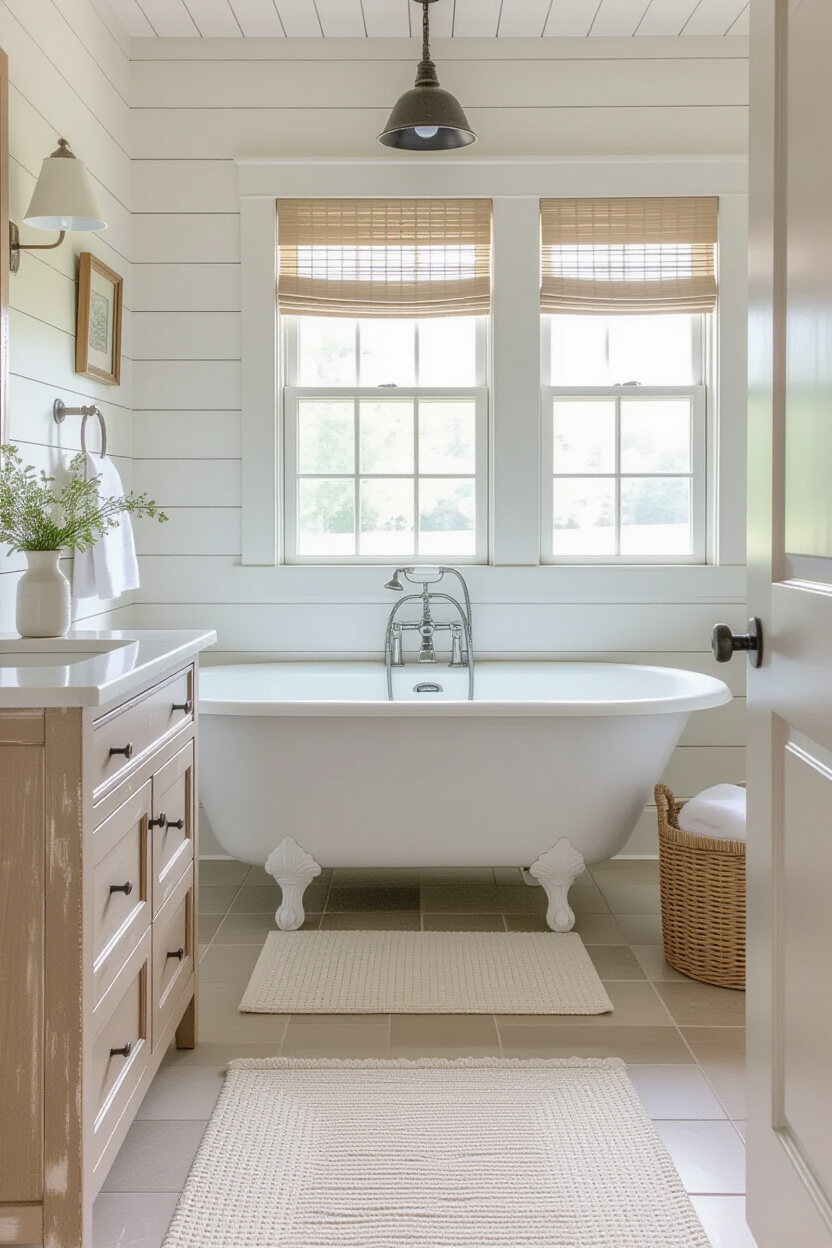 Country Bathrooms: Rustic Farmhouse Decor for a Charming Design