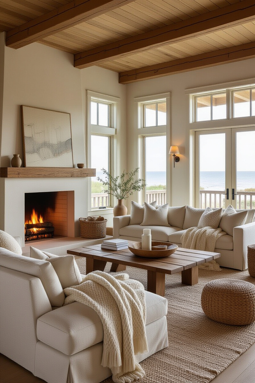 Cozy Beach House Decor: Inviting and Comfortable Seaside Living
