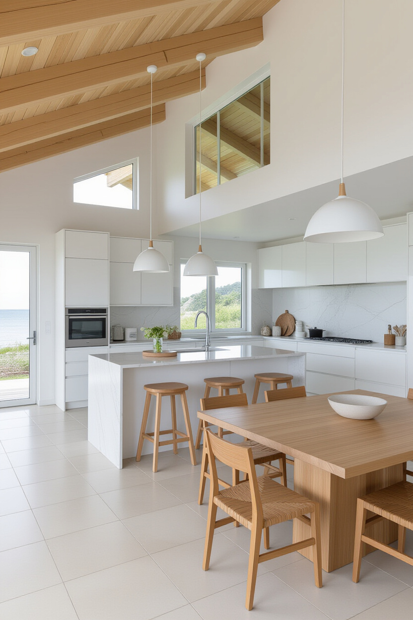 Designing a Contemporary Modern Beach House Interior