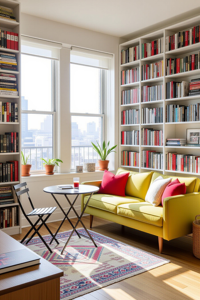 Eclectic Apartment Decor for Small Artistic Spaces