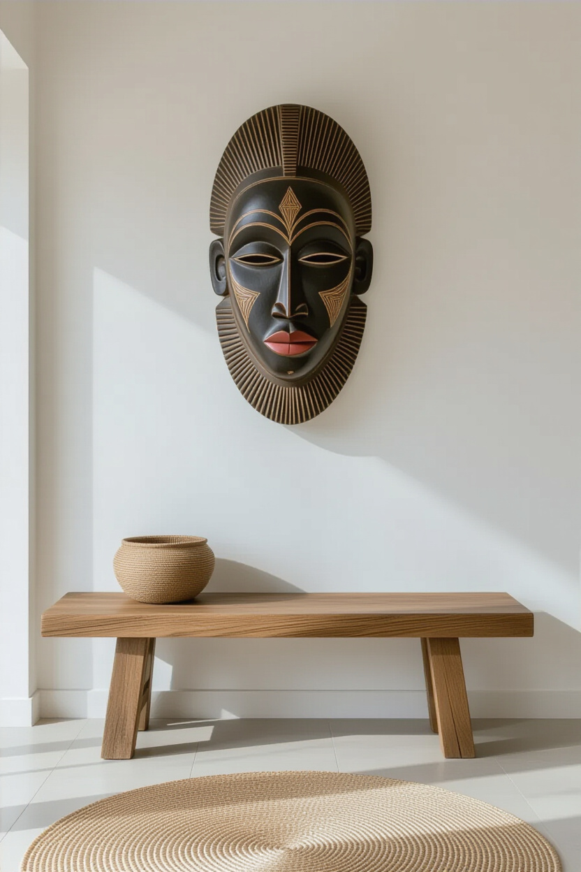 Eclectic Minimalist Decor: Finding Serenity in a Curated Global Space