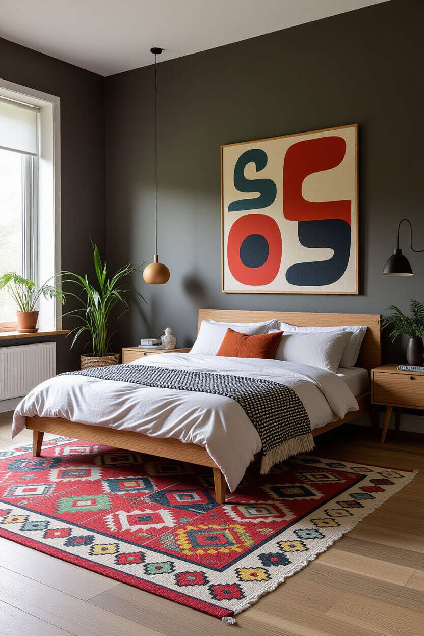 Eclectic Modern Decor Bedroom: Creating a Relaxing Yet Stylish Vibe