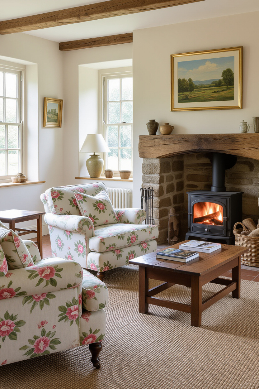 English Country Farmhouse Decor Look