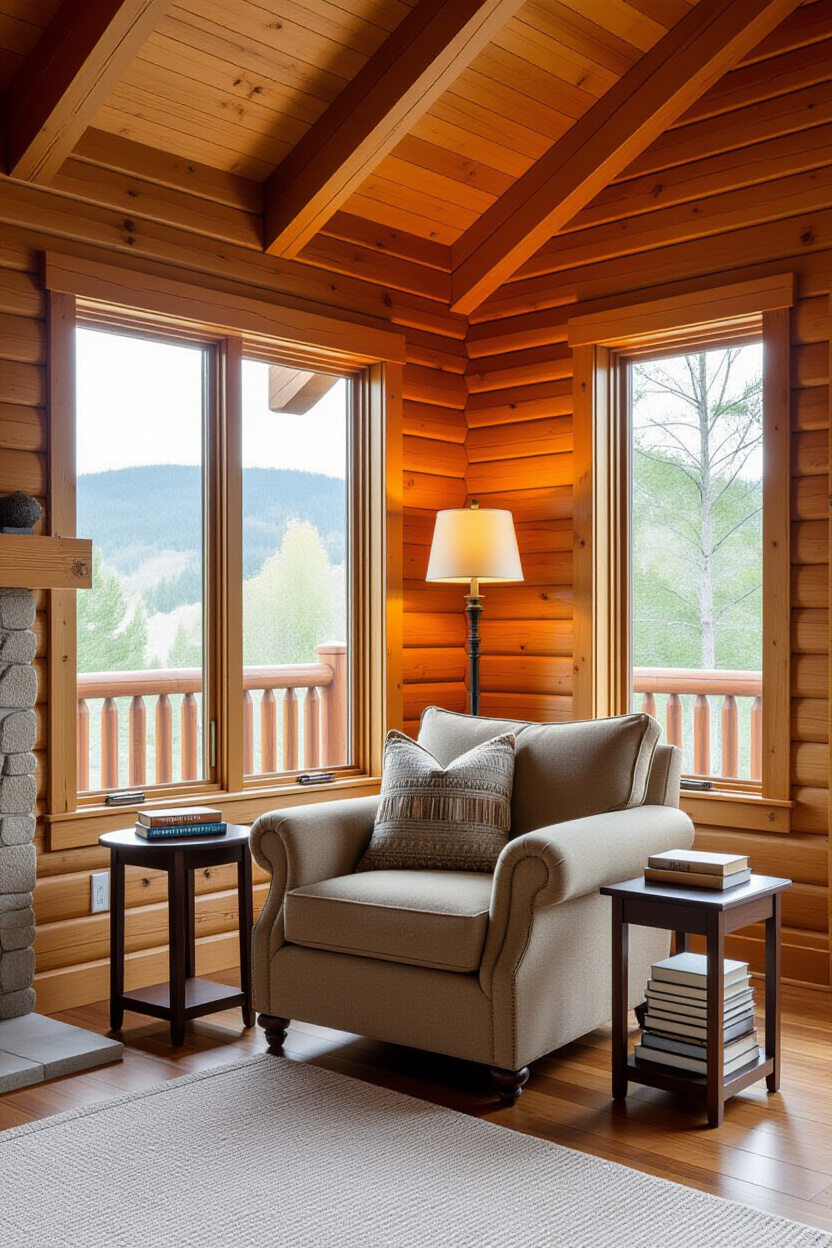 Log Home Decorating: From Cozy Corners to Statement Pieces