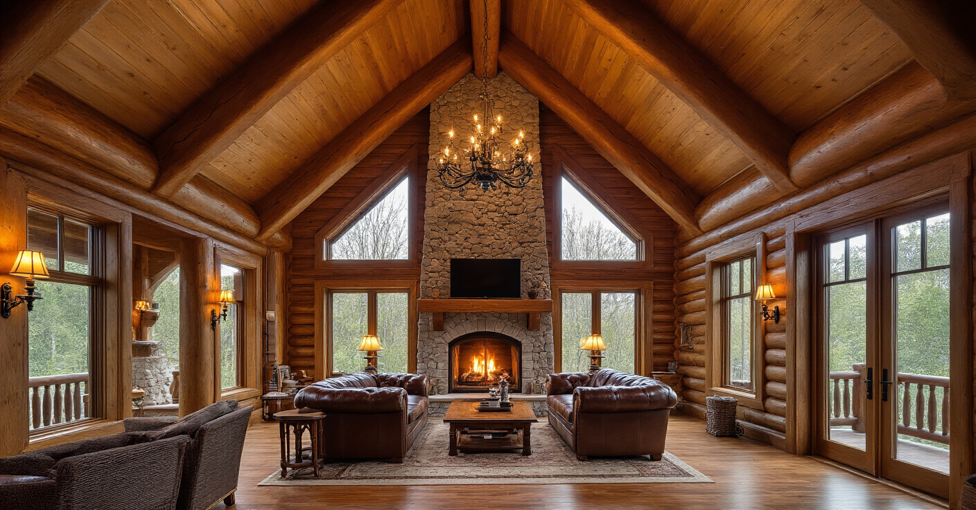 25 Log Home Interior Ideas That Will Inspire You