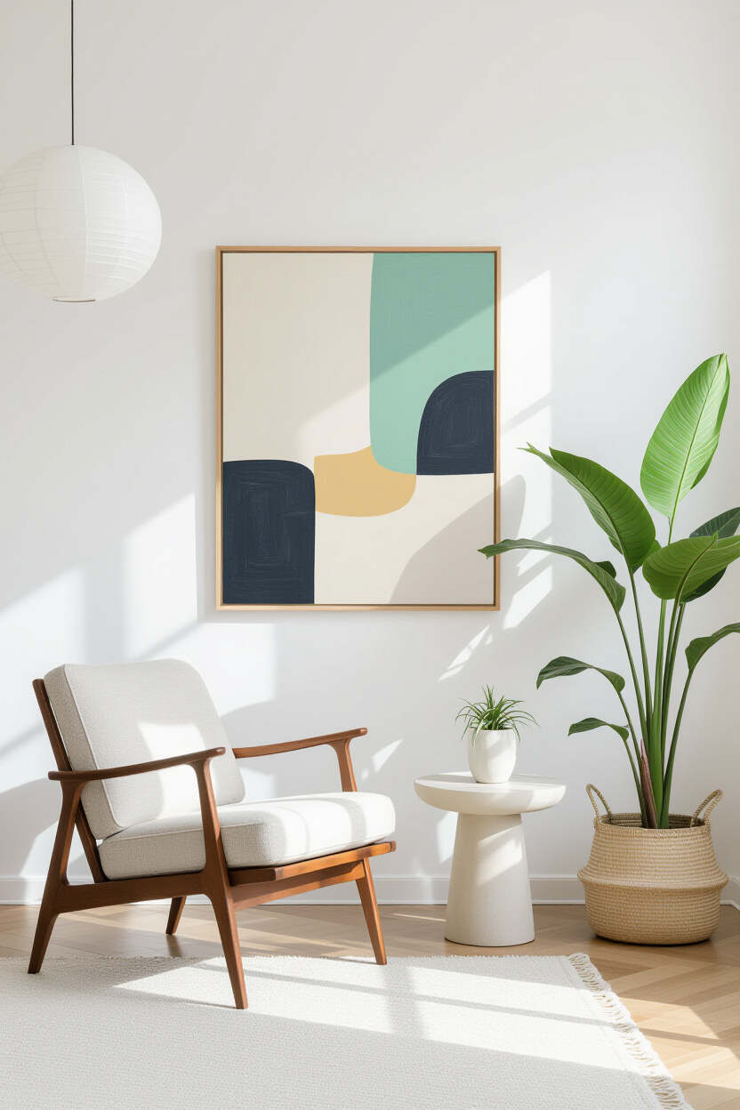 Minimal Eclectic Decor: Achieving Balance in a Simple Home