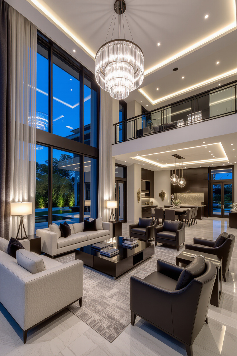 Modern Luxury Living Room Interior Design: Creating a Statement