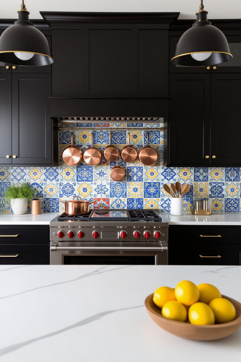 Moody Eclectic Decor Kitchen: Dark and Artistic Designs