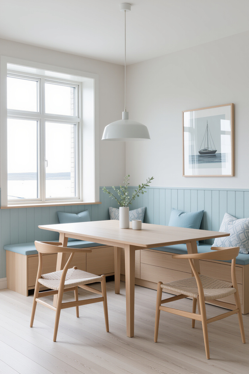 The Minimalist Appeal of Scandinavian Coastal Interior Design