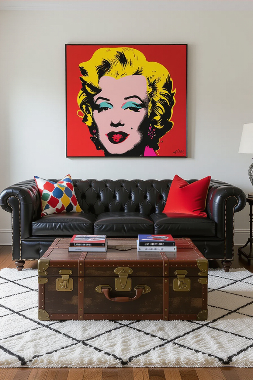 Traditional Eclectic Living Room: Mixing Eras Effortlessly