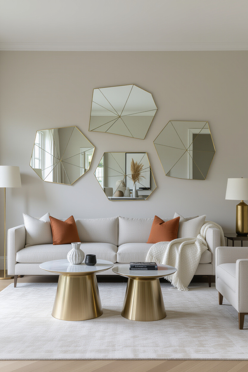 Achieving a Stylish Look: The Role of Modern Living Room Mirrors