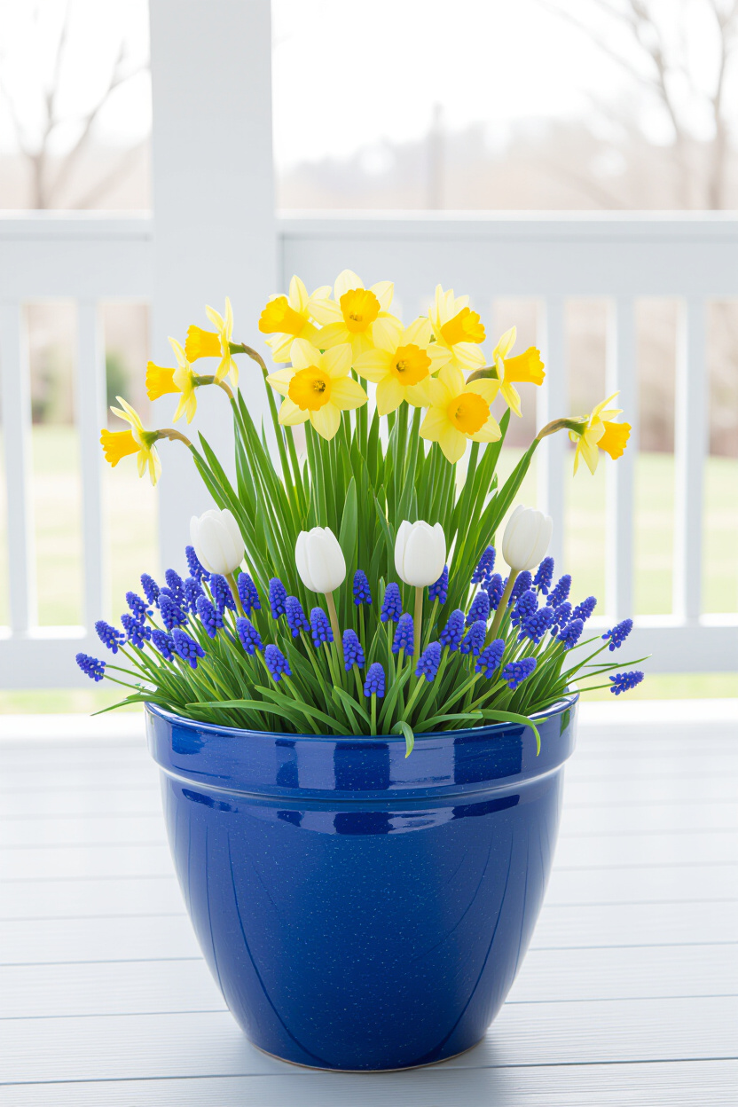 Artistic Front Porch Flower Arrangement Ideas for a Colorful Vibe