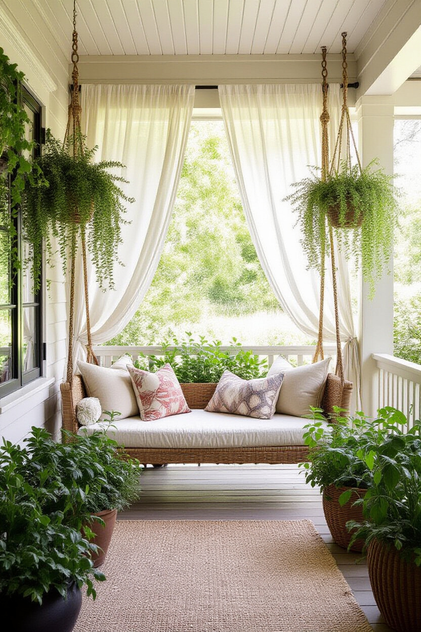 Back Porch Decorating Ideas for a Cozy Outdoor Space