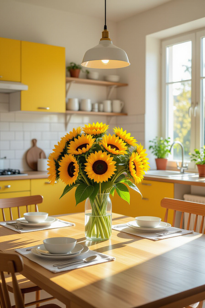Bright Summer Table Decor Space