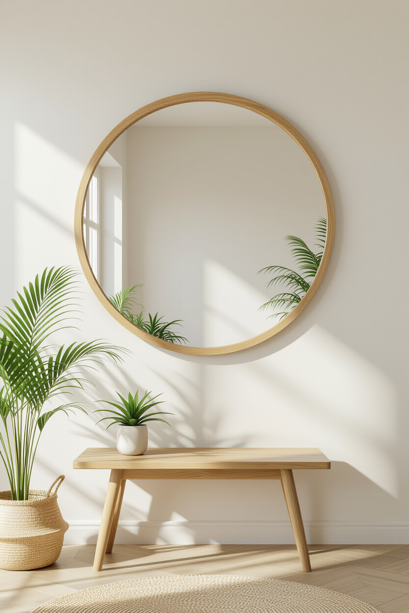 Bringing the Outdoors In: Natural Mirror Decor Ideas