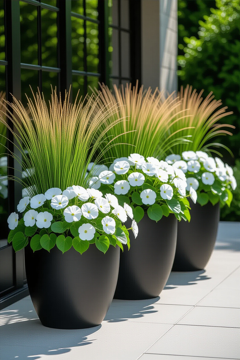 Chic Front Porch Flower Pot Ideas for an Elevated Style
