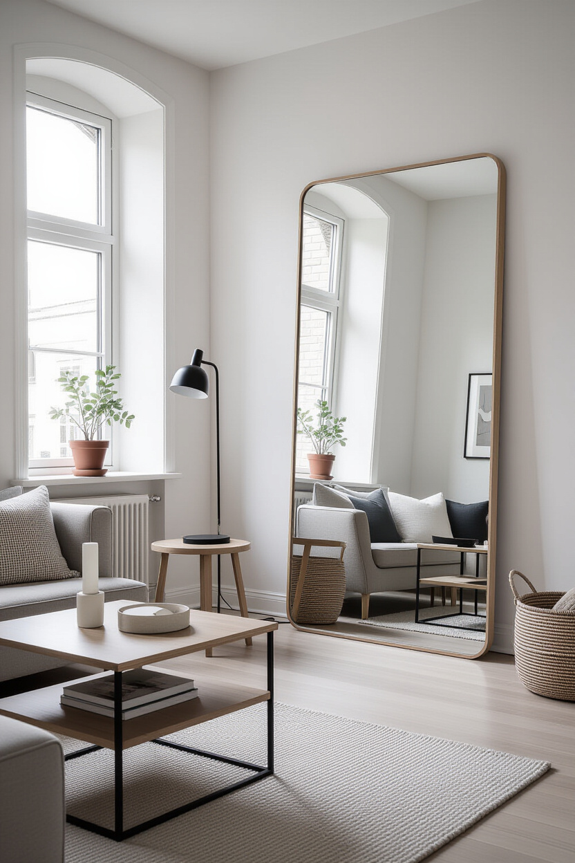 Choosing the Right Modern Living Room Mirrors for Your Home