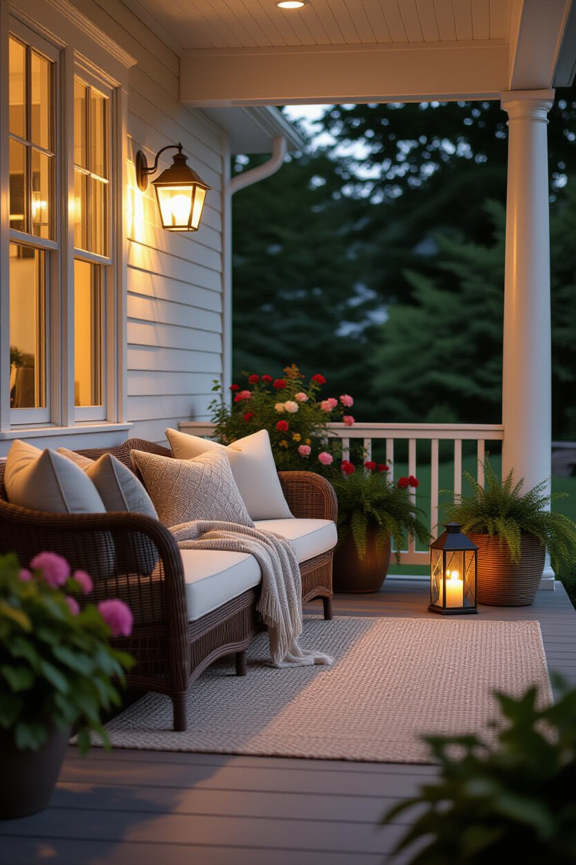 Cozy Front Porch Ideas for Spring Comfort