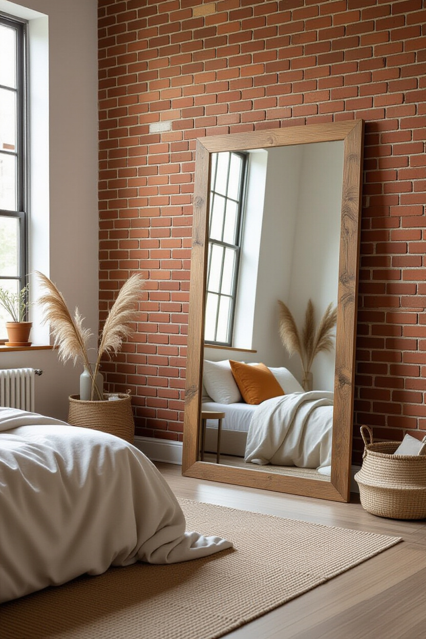 Crafting a Full-Length Look: DIY Rustic Floor Mirrors