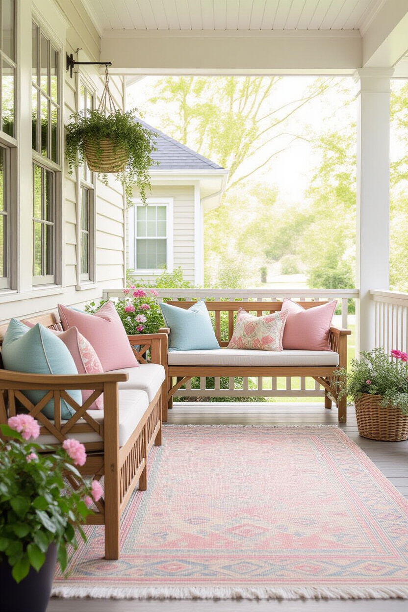 Create a Welcoming Spring Outside Decor Aesthetic for Your Home