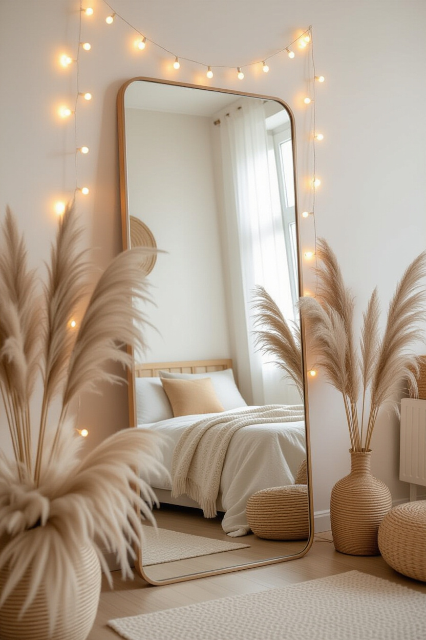 Creative Full Length Mirror Decor for Your Bedroom