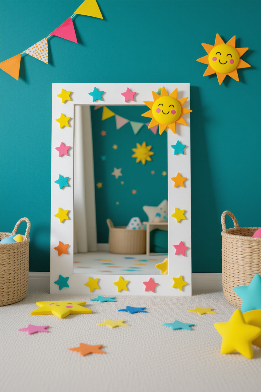 Creative Mirror Crafts for Kids and Tiny Mirror Ideas