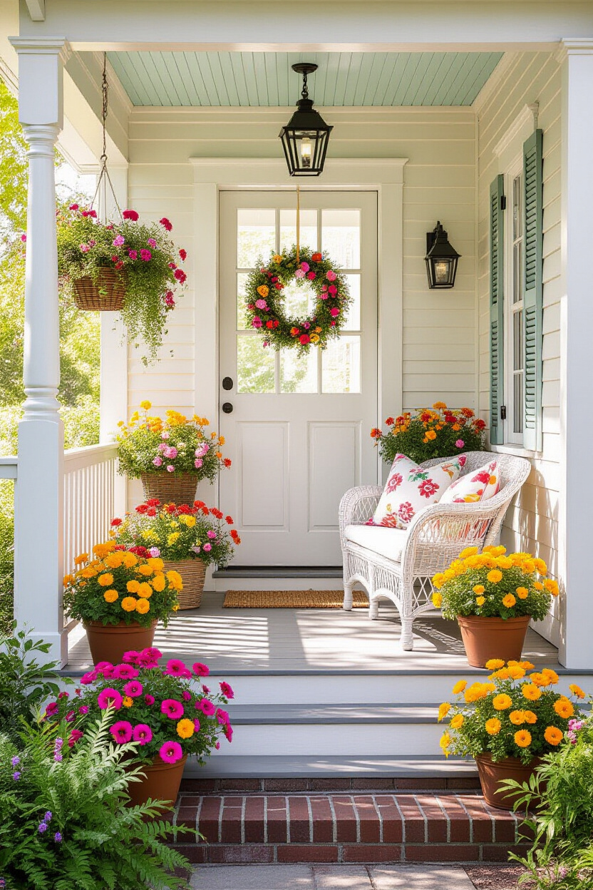 Cute Small Front Porch Ideas for Instant Appeal