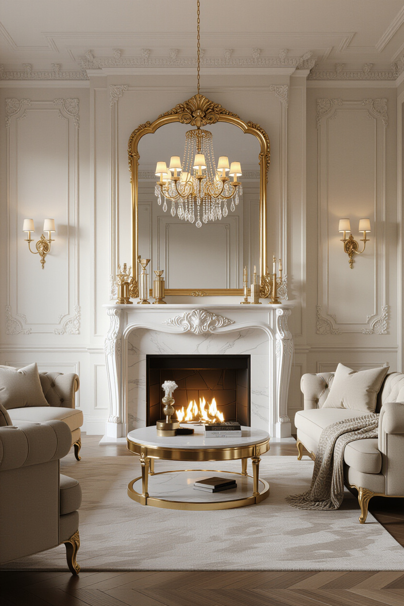 Designing Your Home: The Impact of Luxury Living Room Mirrors