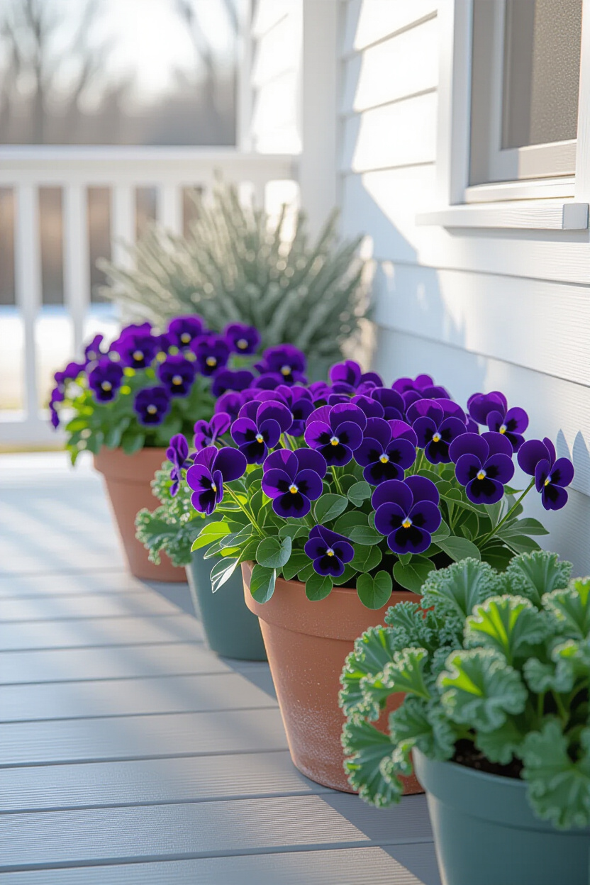 Early Spring Porch Pots for a Transitional Seasonal Vibe