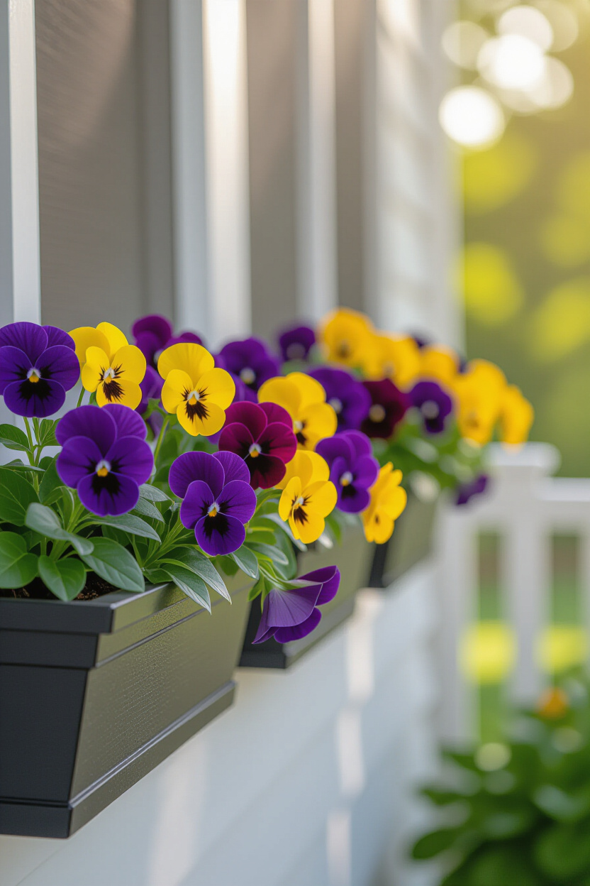 Early Spring Porch Pots for a Vibrant Front Look