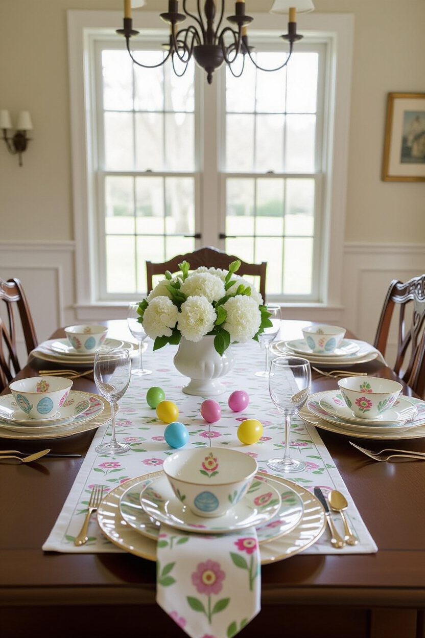 Easter Table Scape Design